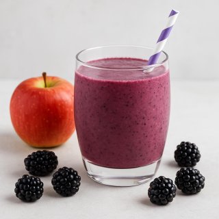 Brombeer-Apfel-Smoothie