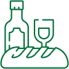 Brot und Wein Symbol