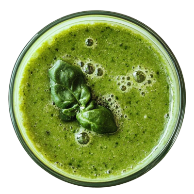 Grüne Smoothies und Bowls
