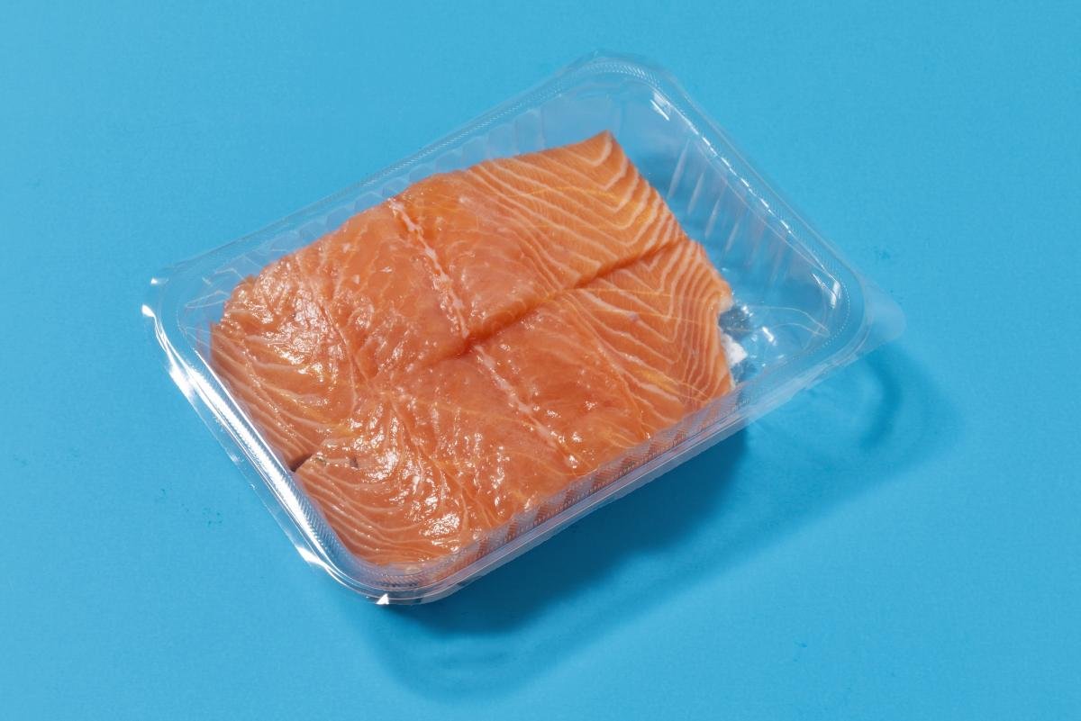 Lachsfilet mit Haut, natur, 2 Stück