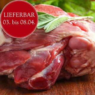 Lammkeule ohne Knochen ca. 2 kg - nur 30.03. bis 04.04.