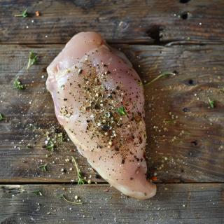 Putenkeulensteak Bärlauch - 2 Stück ca. 300 g