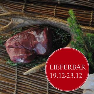 VB Damwildbraten ohne Knochen ca. 900 g nur 19.12.-23.12