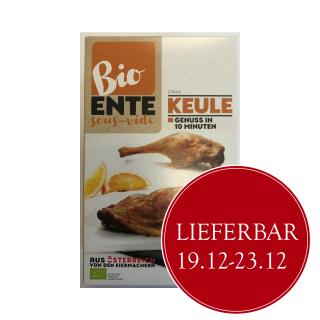 VB Entenkeule Sous-Vide 2 St. ca. 480 g nur 19.12.-23.12