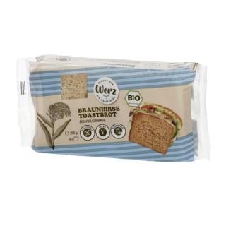 Braunhirse- Toastbrot