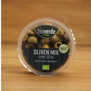 Oliven Mix ohne Stein gekräutert