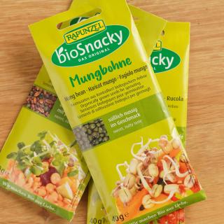 Keimsaat Mungbohnen bioSnacky