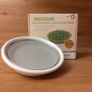 Kressesieb 16 cm weiß