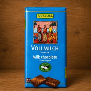 Vollmilch Schokolade Rapunzel