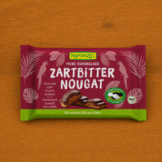 Zartbitter Nougat Schokolade