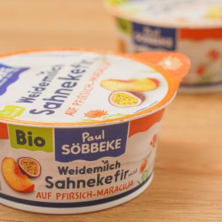 Sahnekefir auf Pfirsich-Maracuja 150 g