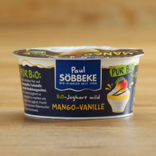 Joghurt pur Mango-Vanille 150 g