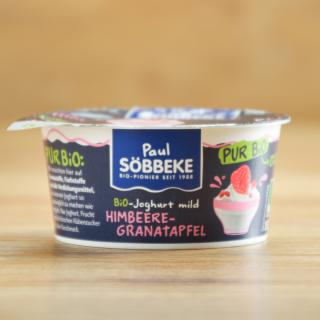 Joghurt pur  Himbeer-Granatapfel 3,8%