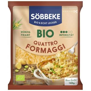 Quattro Formaggi Reibekäse, 50%, würzig-pikant