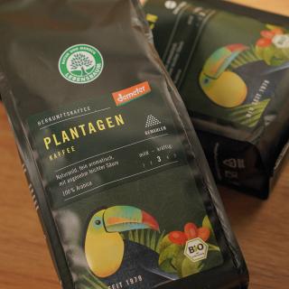 Plantagenkaffee gemahlen Demeter