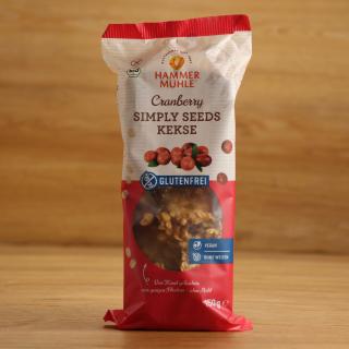 Simply Seeds Kekse Cranberry