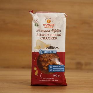 Simply Seeds Cracker Parmesan Pfeffer