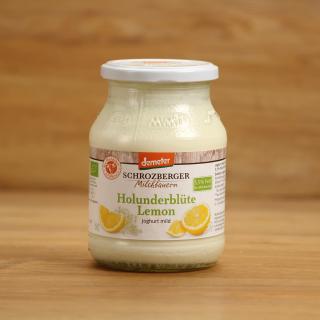 Joghurt Holunderblüte Lemon 3,5 % 500g
