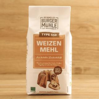 x Weizenmehl 550  1 kg