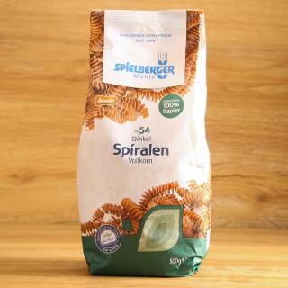 Dinkel Vollkorn-Spiralen