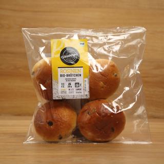 Rosinenbrötchen (4er Beutel, Aufbackware)