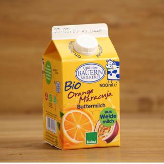 Buttermilch Orange-Maracuja