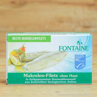 Makrelenfilets o. Haut + Gräten++