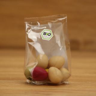 Bunte Marzipan Nascheier