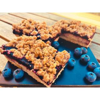 Blaubeer-Haferstreusel Kuchen 2 St.