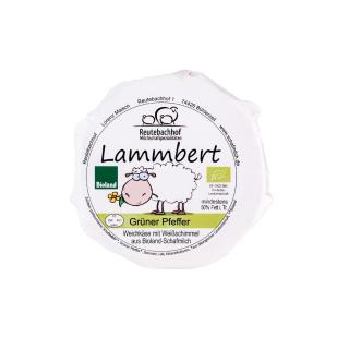Lammbert Schaf Weichkäse grüner Pfeffer 50%