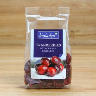 Cranberries, getrocknet und gesüßt 100 g