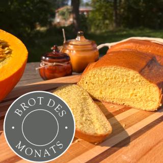 Monatsbrot September Kürbisbrot