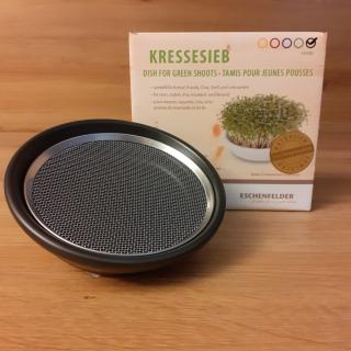 Kressesieb 12 cm anthrazit