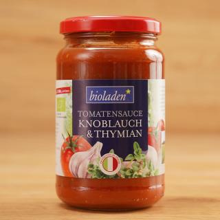 Tomatensauce KnoblauchThymian Bioladen