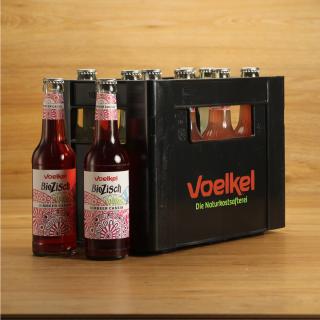 Kiste BioZisch Himbeer-Cassis 12x0,33 l