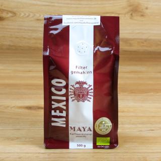 Maya Kaffee gemahlen