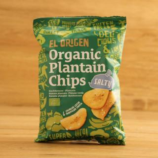Kochbananen Chips mit Meersalz