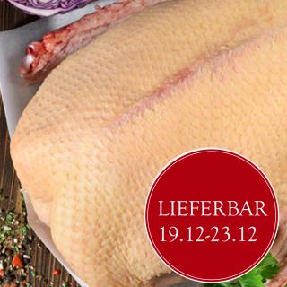 VB Gänsebrust mit Haut & Knochen ca. 1,3 kg nur 19.12.-23.12