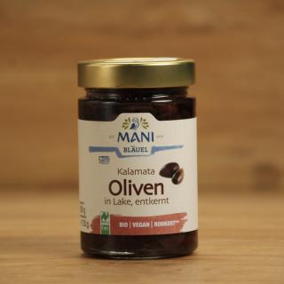 Kalamata Oliven entkernt in Lake