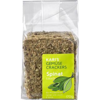 Cracker Spinat Lauch