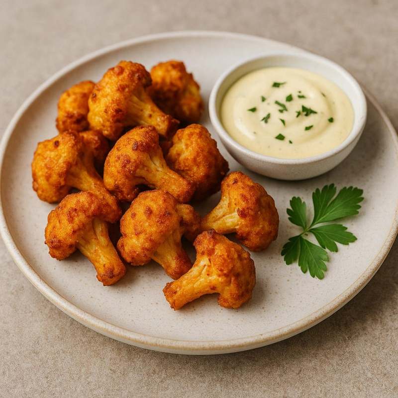 Blumenkohl „Wings“ aus dem Airfryer