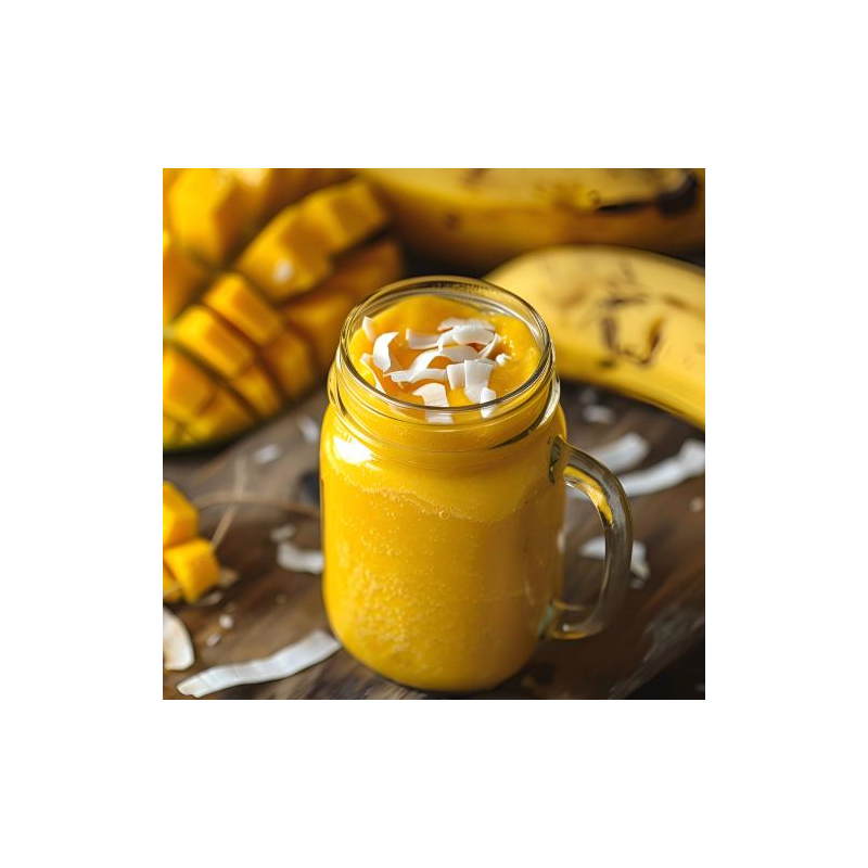 Tropischer Mango-Ananas-Smoothie