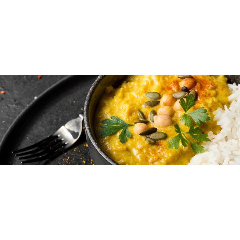 Veganes Steckrüben-Curry mit Kokosmilch