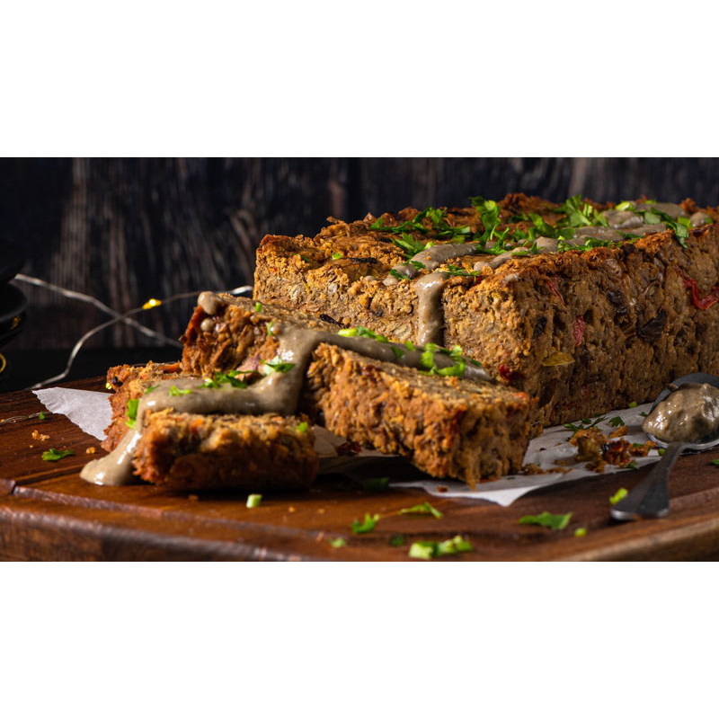 Veganer Nussbraten