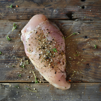 Putenkeulensteak Bärlauch - 2 Stück ca. 300 g