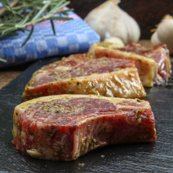 Lammkeulensteak Kräuter Knoblauch ca. 250 g