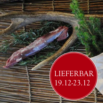 VB Damwildfilet ca. 220 g nur 19.12.-23.12