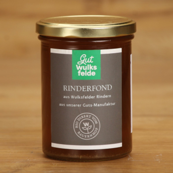 Rinderfond im Glas Wulksfelde