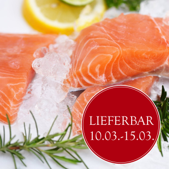 Irisches Lachsfilet mit Haut, natur ca. 250 g nur 09.03.-14.03.