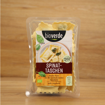 Frische Spinattaschen